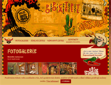 Tablet Screenshot of mexicka-restaurace.cz
